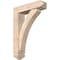 Ekena Millwork Thorton Arts and Crafts Smooth Bracket w/ Offset Brace, Douglas Fir, 5 1/2"W x 20"D x 28"H BKT0604X20X28THR03SDF - alternate 1